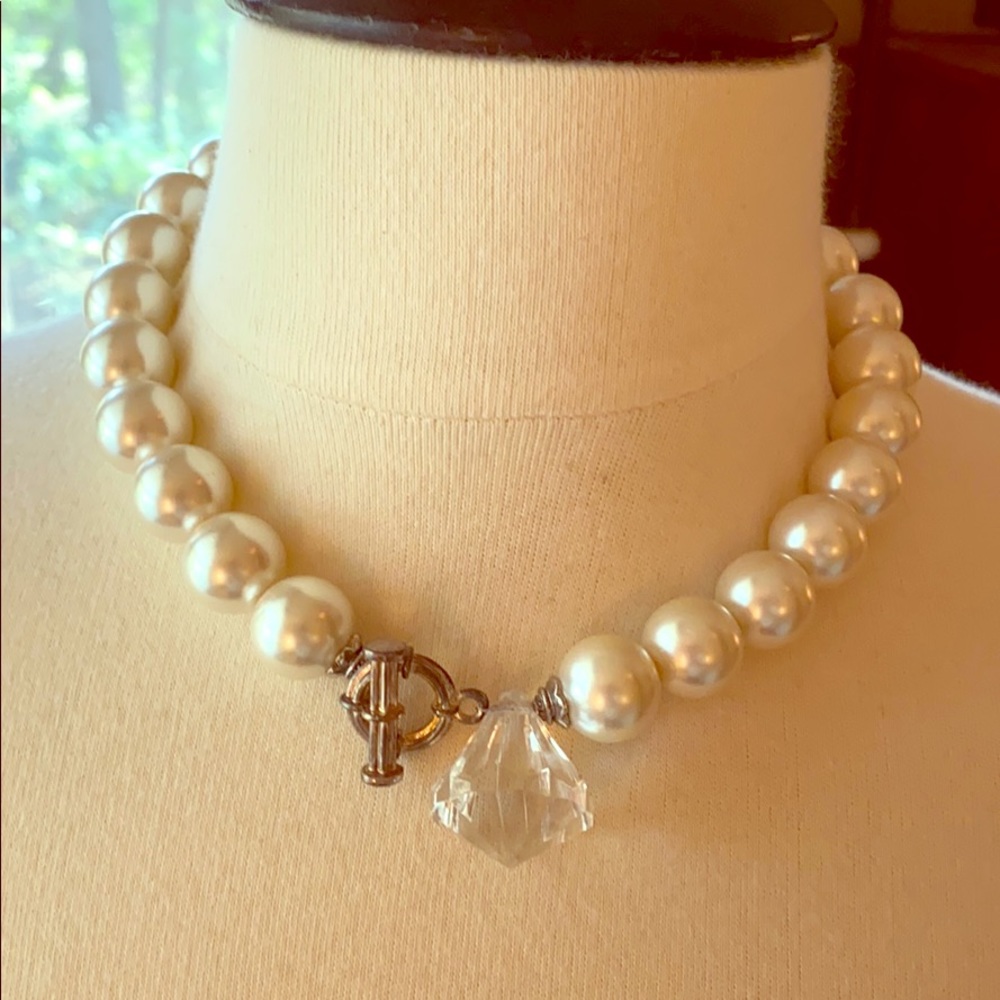 My Flat in London pearl necklace choker